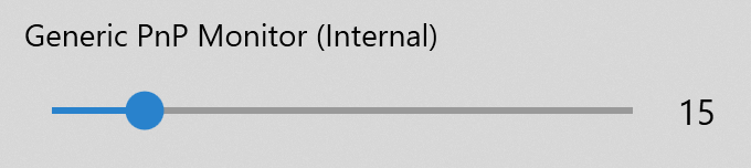Solace Bright tray flyout at 15 percent