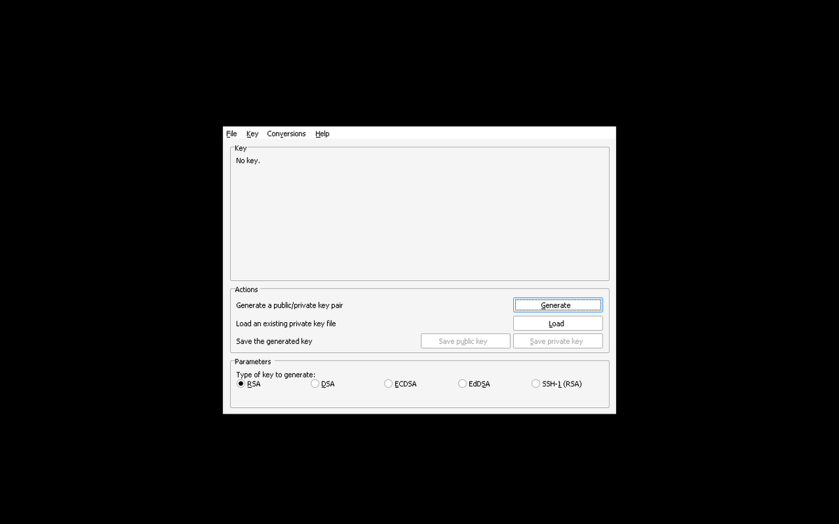 Solace Term key generation