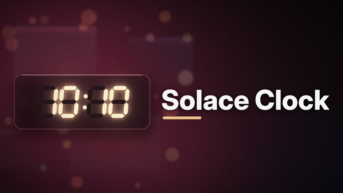 Solace Clock product art